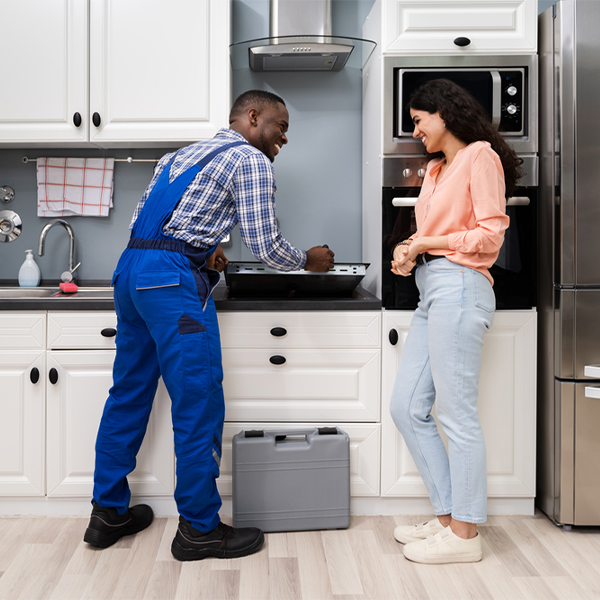 can you provide an estimate for cooktop repair before beginning any work in Gainesville